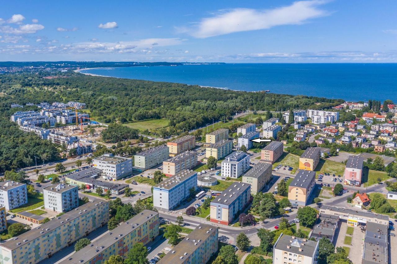 Apartament Blue Brzezno Prostywynajem Gdansk Brzezno Apartment Bagian luar foto