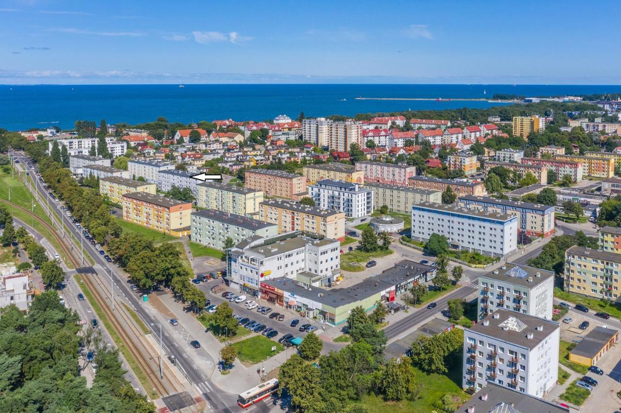 Apartament Blue Brzezno Prostywynajem Gdansk Brzezno Apartment Bagian luar foto