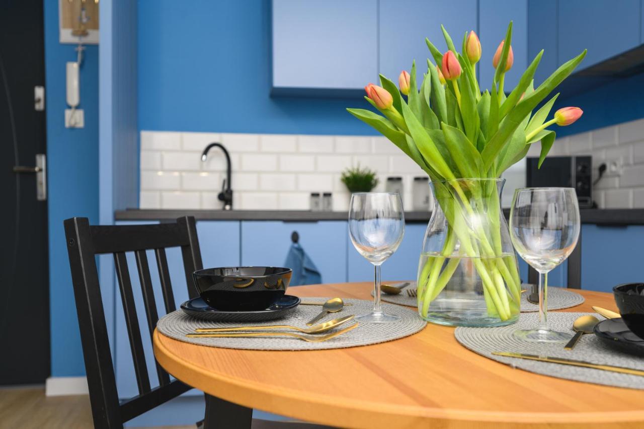 Apartament Blue Brzezno Prostywynajem Gdansk Brzezno Apartment Bagian luar foto