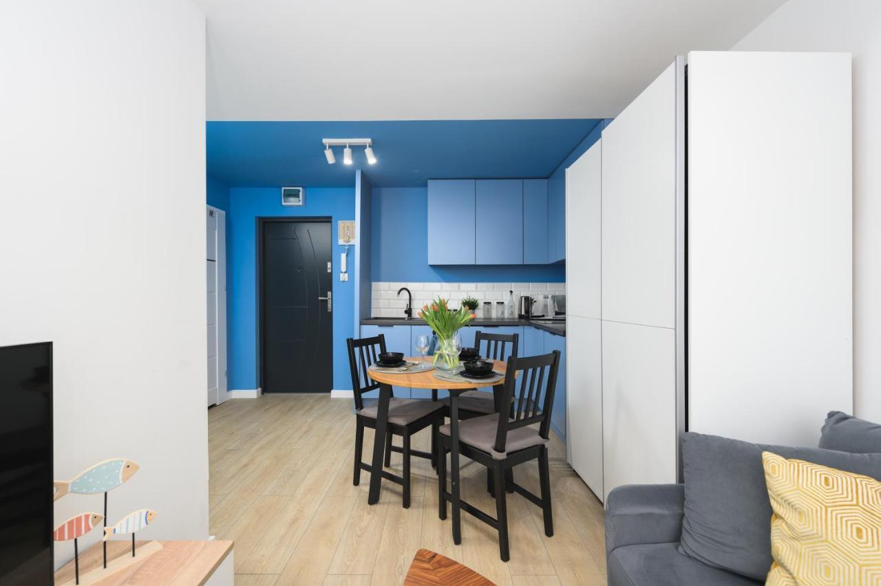 Apartament Blue Brzezno Prostywynajem Gdansk Brzezno Apartment Bagian luar foto