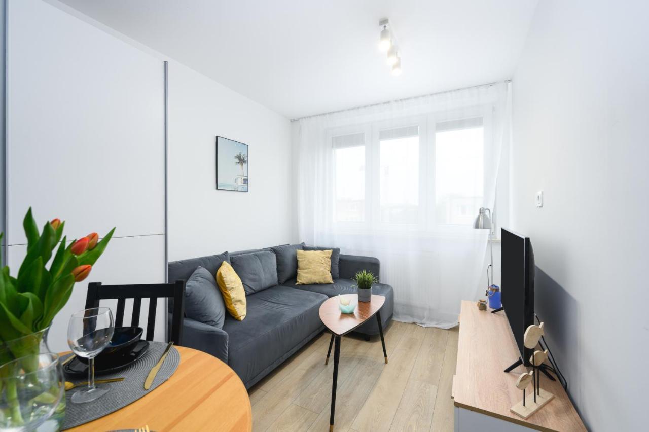 Apartament Blue Brzezno Prostywynajem Gdansk Brzezno Apartment Bagian luar foto